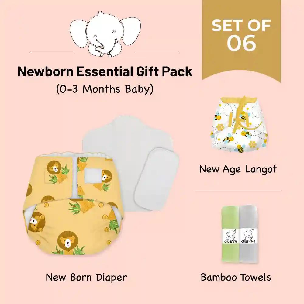 Snugkins Newborn Essential Gift Pack - Set of 6