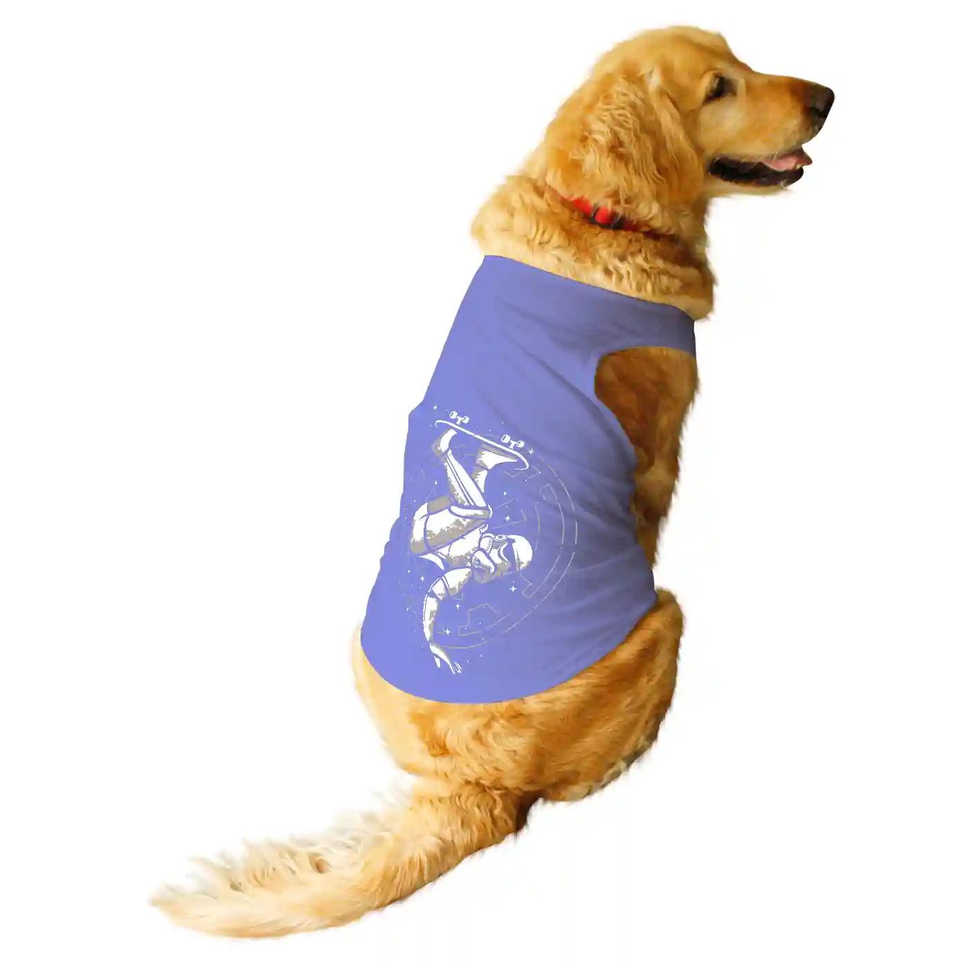 Ruse Skate Trooper Printed Round Neck Vest Tank Tees Gift For Dogs