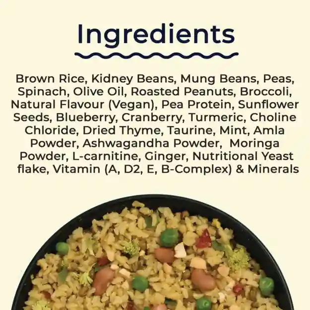 All Natural Vegetarian/Vegan Wet Dog Food -Brown Rice & Beans