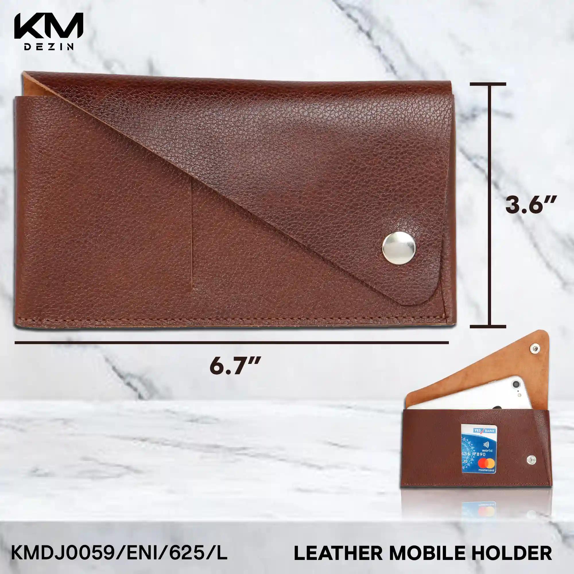 Leather Mobile Holder