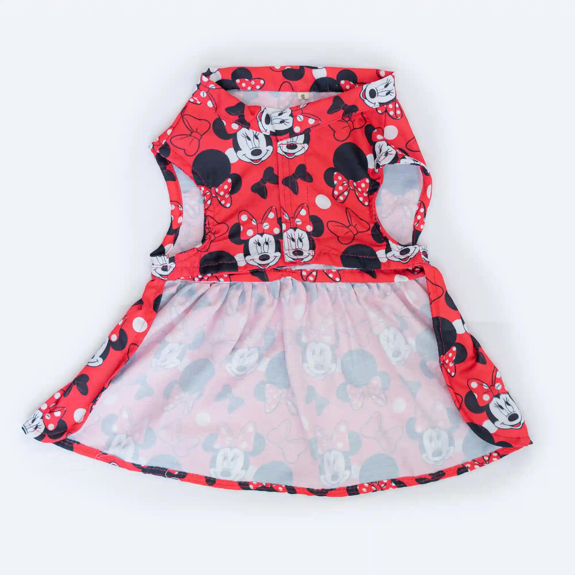 Casual Dress Red Mickey