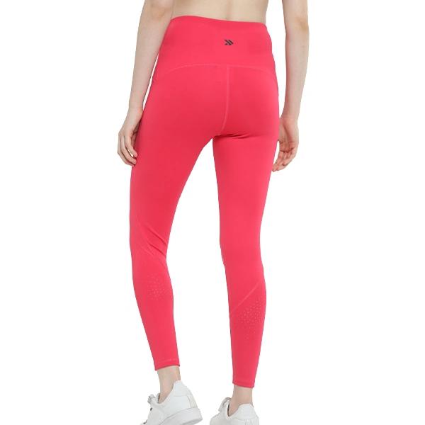 Women's Super High Waisted Super Soft Perforated Tights - Pink